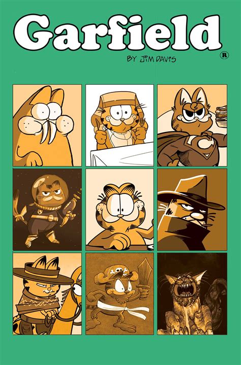 Garfield and His Nine Lives .